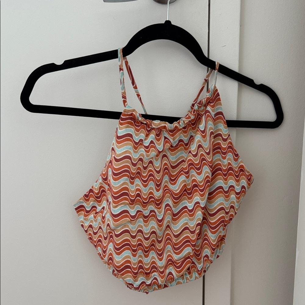 Faithfull the Brand Multicolor Wave Tank Top